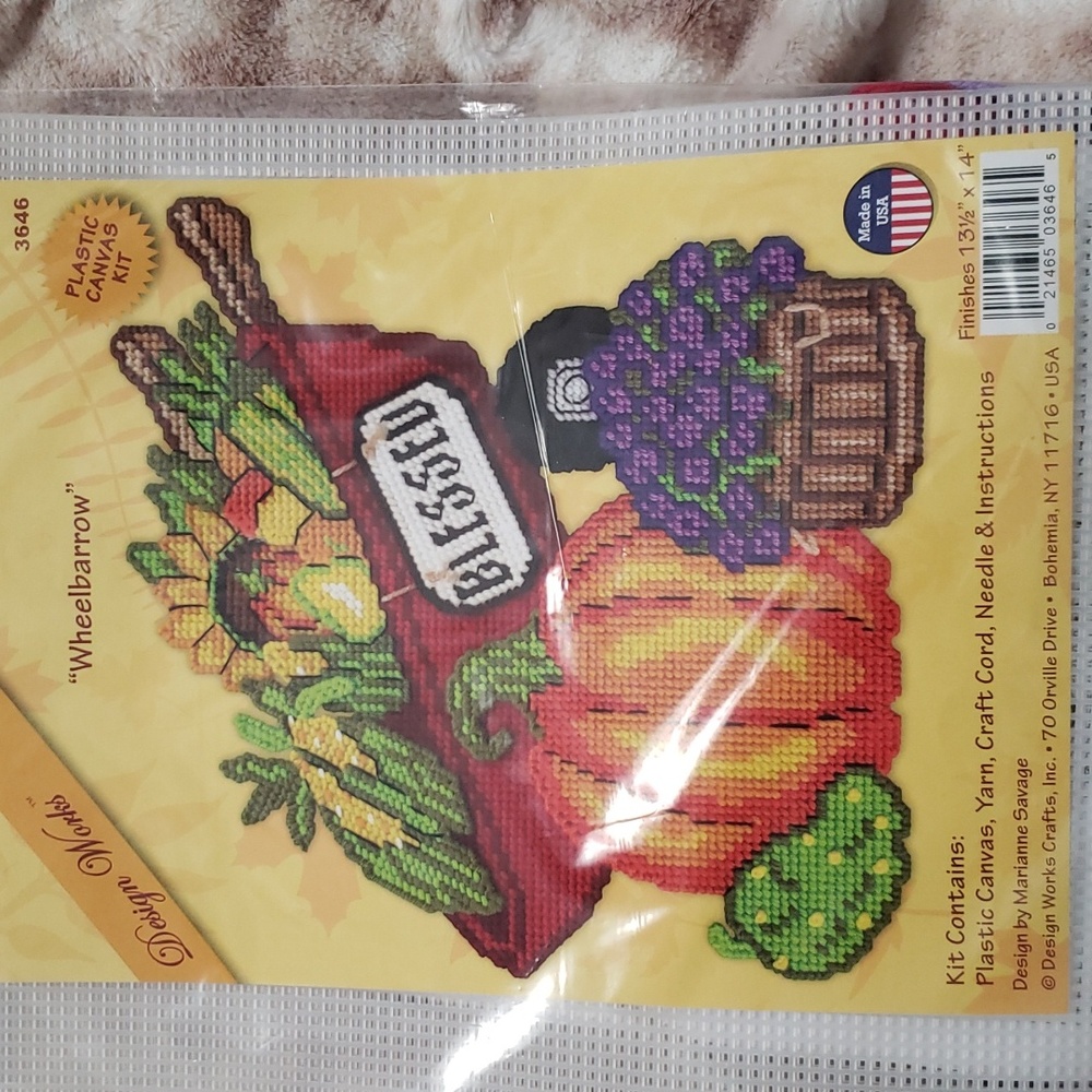 Plastic canvas kit